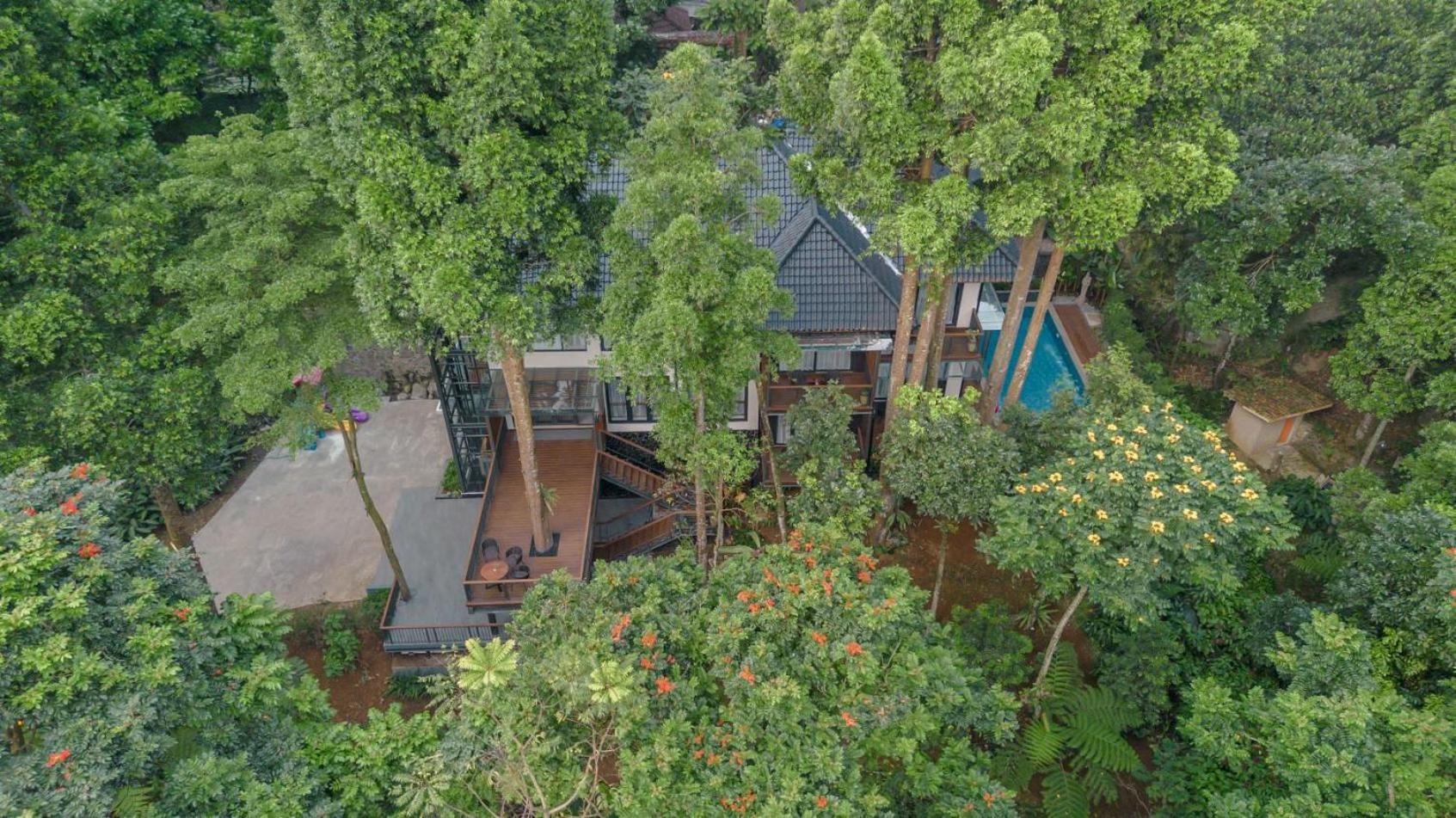 Plataran Puncak Villas Sampal Exterior foto
